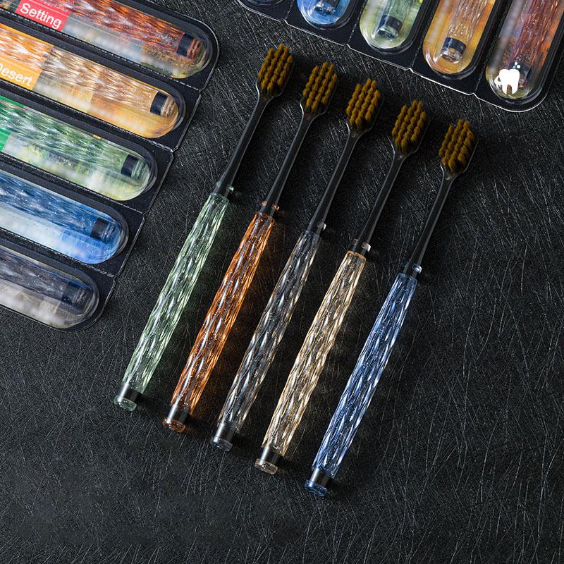 Light luxury silk soft bristle toothbrush for couples for both men and women