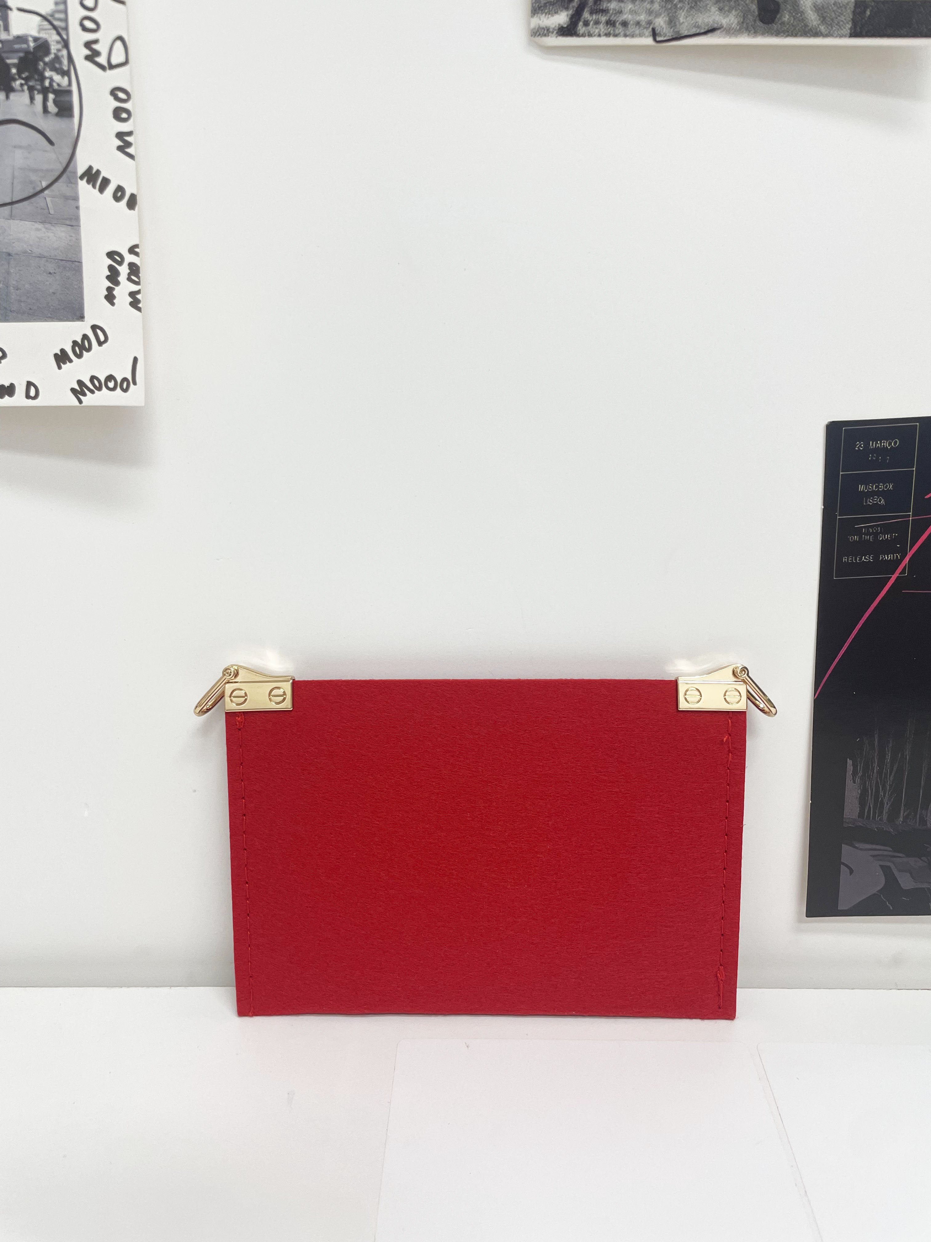 For "Lv Kirgami Pochet**" Bag Insert Organizer, Purse Insert Organizer, Bag Shaper, Bag Liner