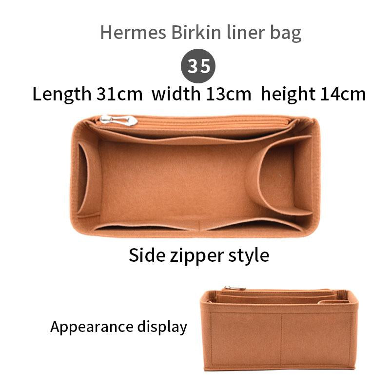 For Hermes Birkin bag 25 30 35 Bag Insert Organizer, Purse Insert Organizer, Bag Shaper, Bag Liner