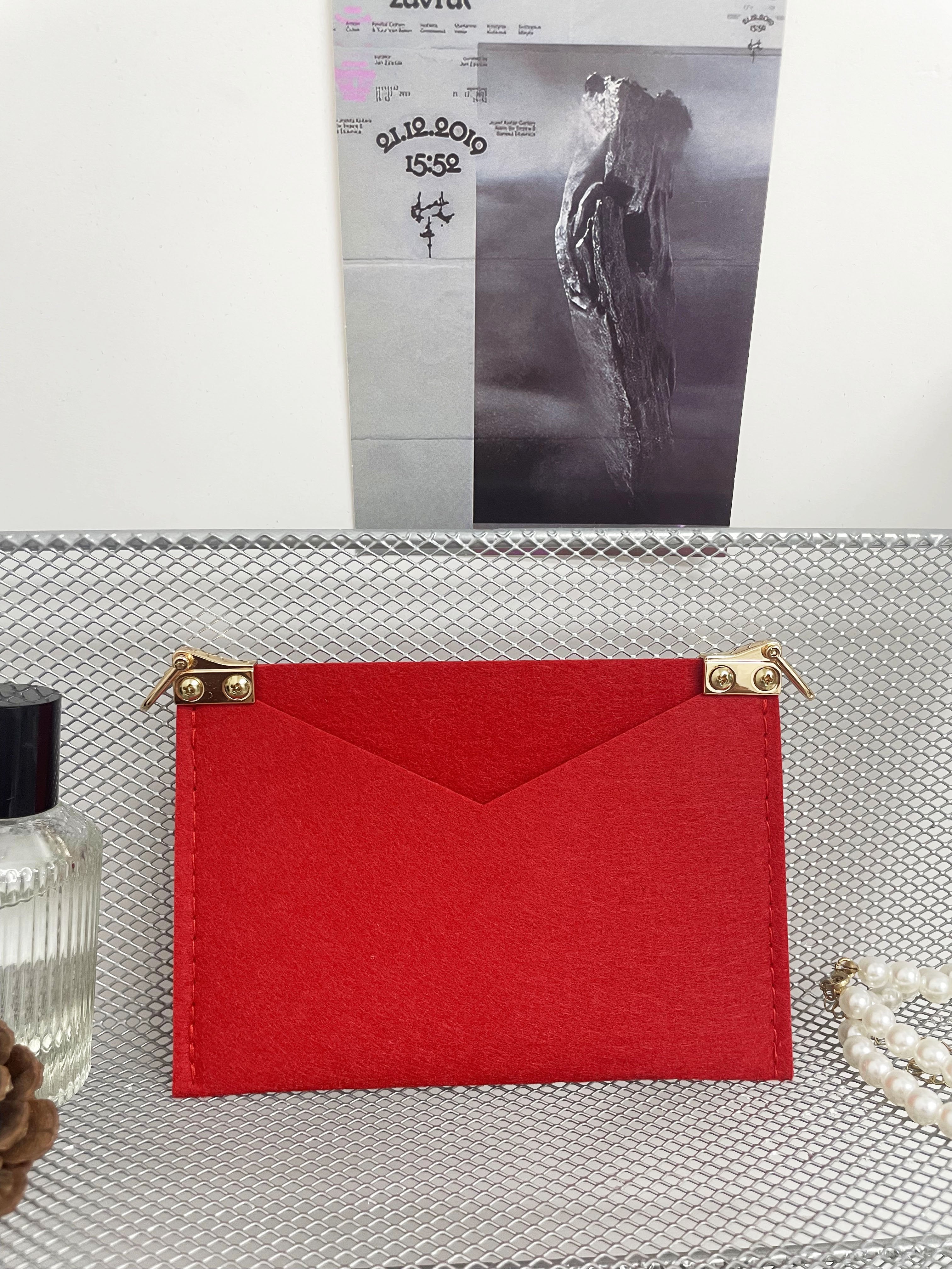 For "Lv Kirgami Pochet**" Bag Insert Organizer, Purse Insert Organizer, Bag Shaper, Bag Liner