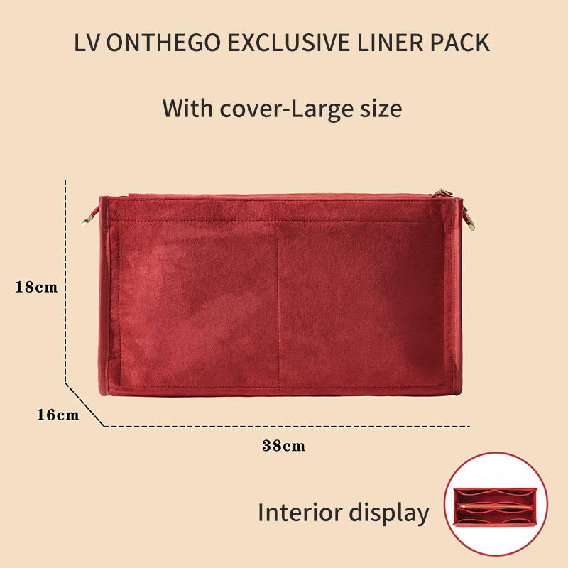 For "Lv Onthego Bag Insert Organizer, Purse Insert Organizer, Bag Shaper, Bag Liner