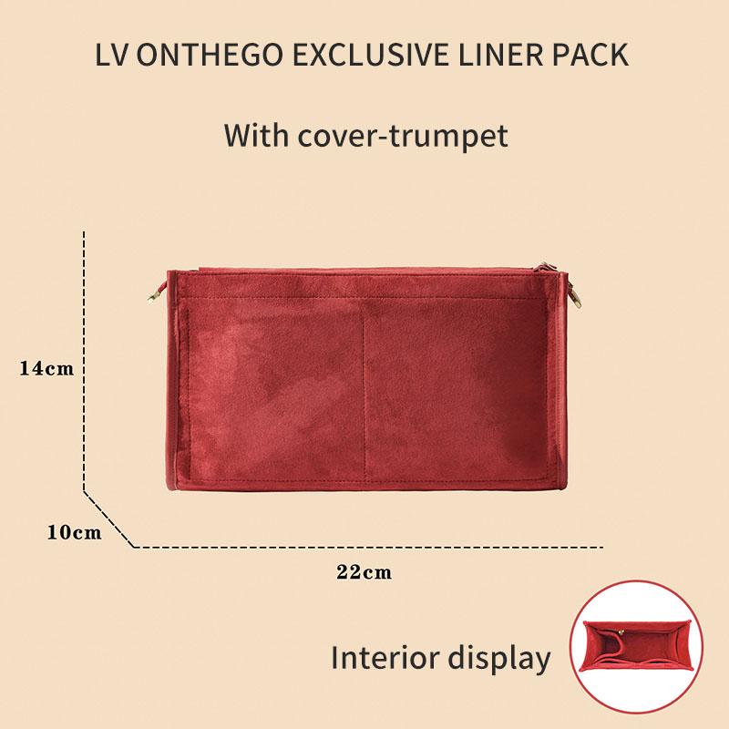 For "Lv Onthego Bag Insert Organizer, Purse Insert Organizer, Bag Shaper, Bag Liner