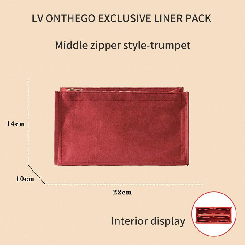 For "Lv Onthego Bag Insert Organizer, Purse Insert Organizer, Bag Shaper, Bag Liner
