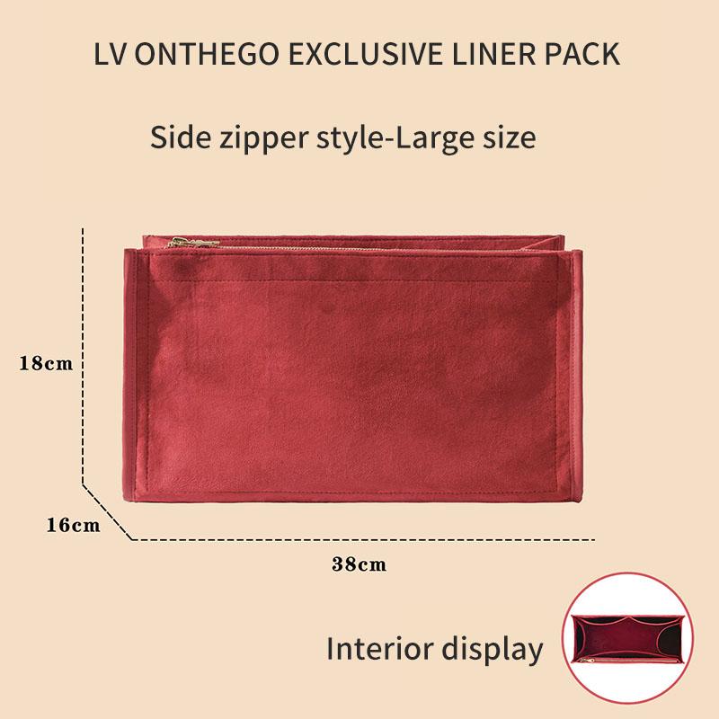 For "Lv Onthego Bag Insert Organizer, Purse Insert Organizer, Bag Shaper, Bag Liner