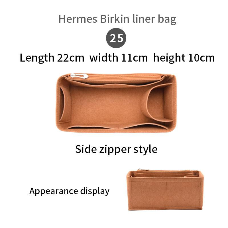 For Hermes Birkin bag 25 30 35 Bag Insert Organizer, Purse Insert Organizer, Bag Shaper, Bag Liner