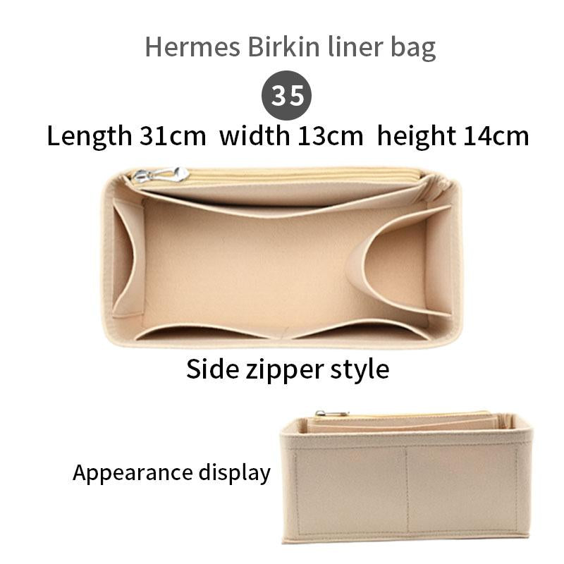 For Hermes Birkin bag 25 30 35 Bag Insert Organizer, Purse Insert Organizer, Bag Shaper, Bag Liner