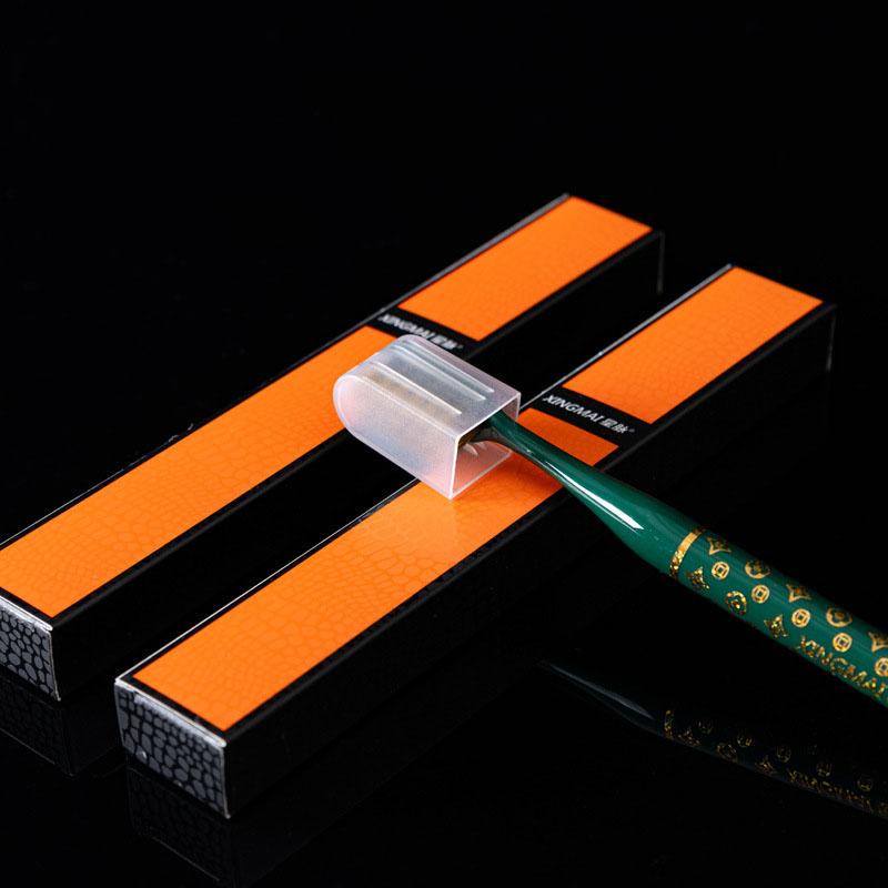 Light luxury 6 gift boxes high-grade super fine soft hair wide head color crystal handle toothbrush