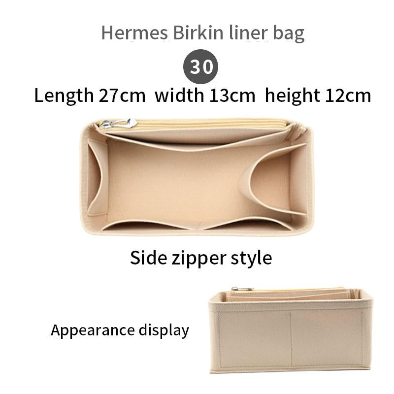For Hermes Birkin bag 25 30 35 Bag Insert Organizer, Purse Insert Organizer, Bag Shaper, Bag Liner