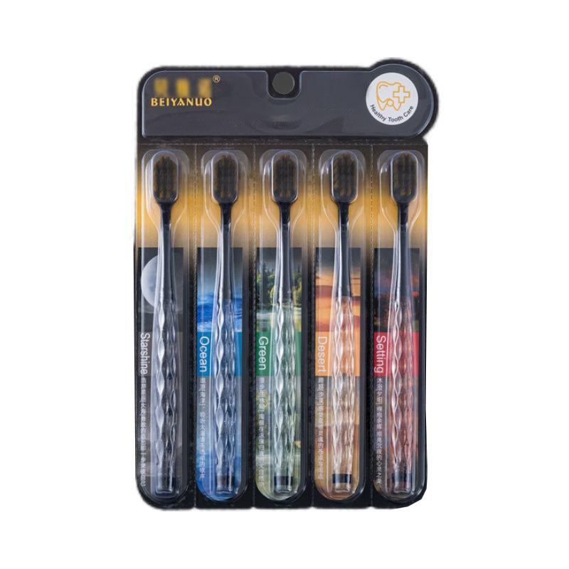 Light luxury silk soft bristle toothbrush for couples for both men and women