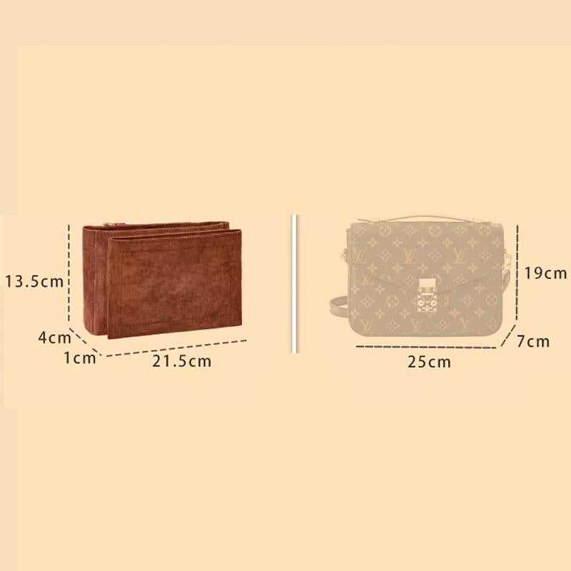 For "Pochette Métis" Bag Insert Organizer, Purse Insert Organizer, Bag Shaper, Bag Liner