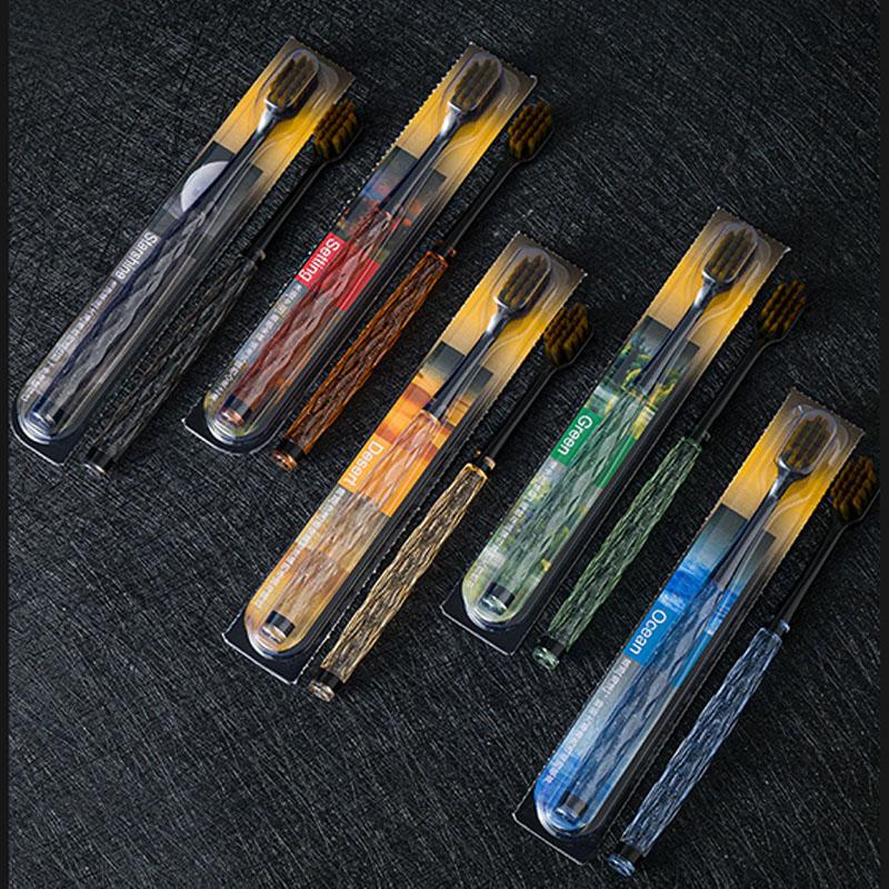 Light luxury silk soft bristle toothbrush for couples for both men and women