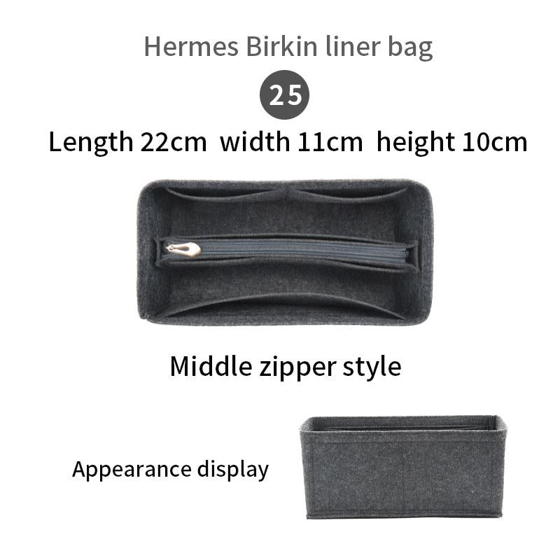 For Hermes Birkin bag 25 30 35 Bag Insert Organizer, Purse Insert Organizer, Bag Shaper, Bag Liner