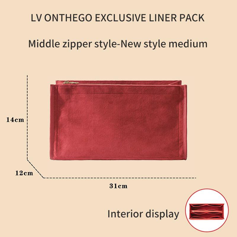 For "Lv Onthego Bag Insert Organizer, Purse Insert Organizer, Bag Shaper, Bag Liner