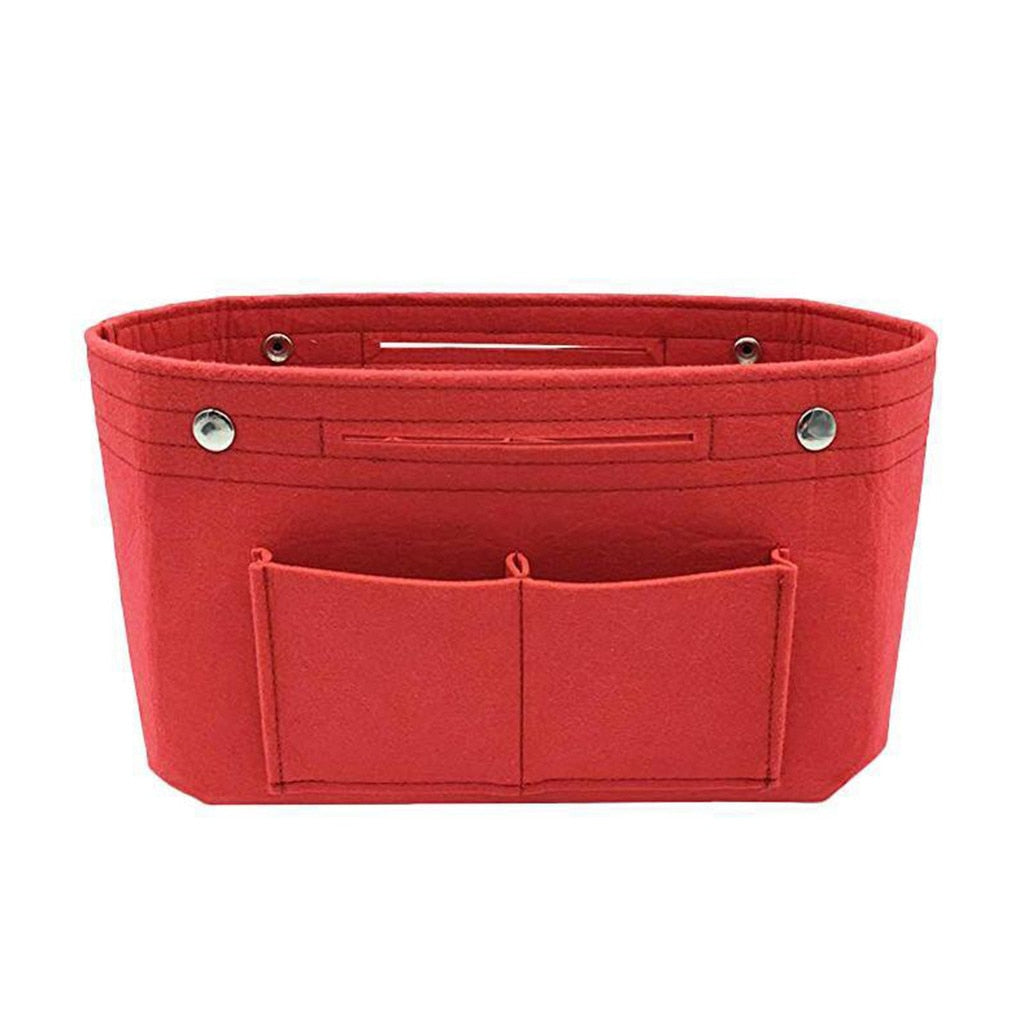 Handy Bag Organizer with Handles and Snap Closure