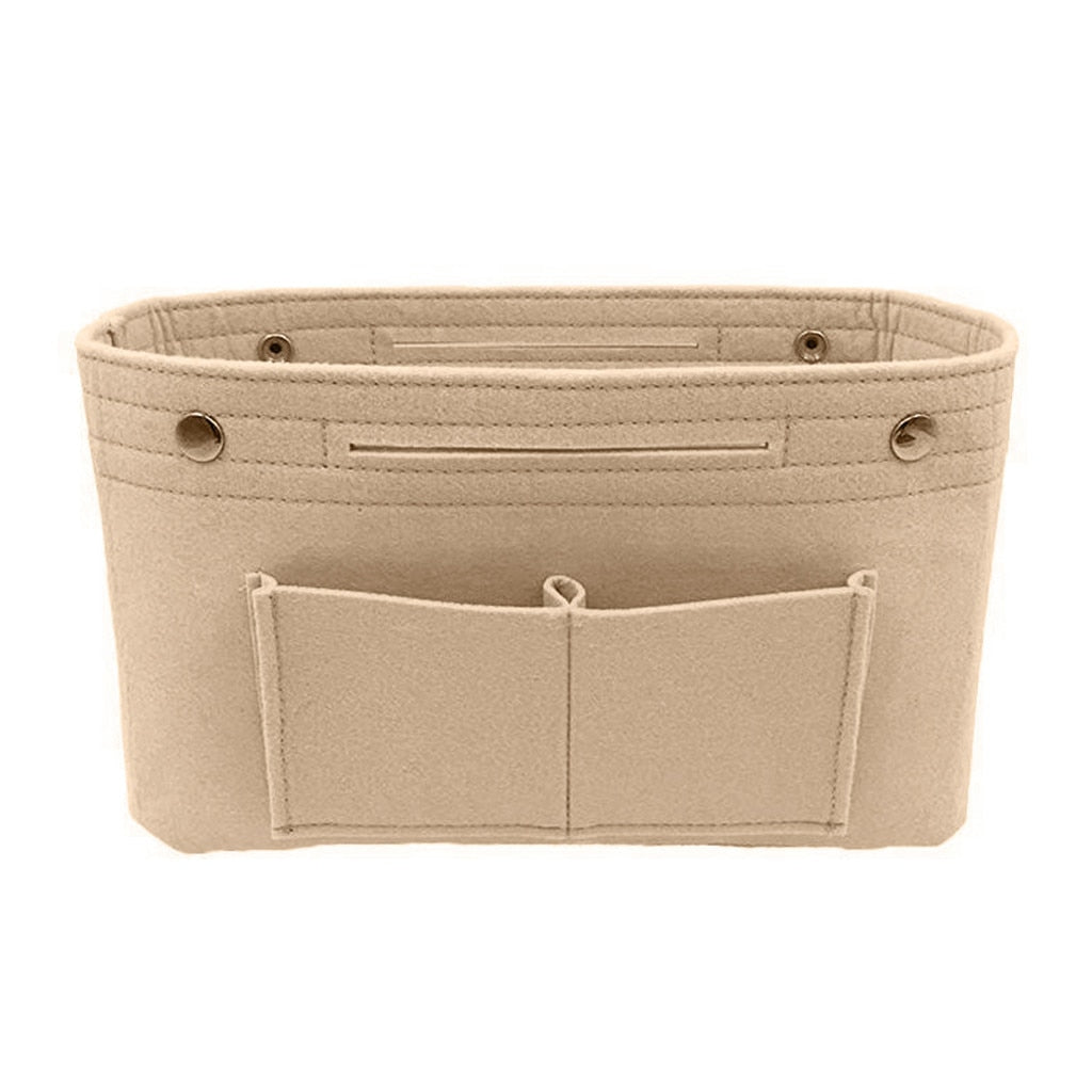 Handy Bag Organizer with Handles and Snap Closure