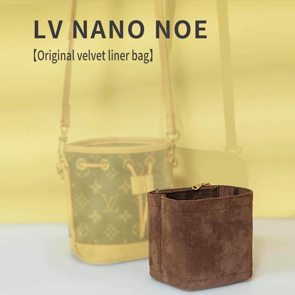 For "Lv Nano NOE**" Bag Insert Organizer, Purse Insert Organizer, Bag Shaper, Bag Liner