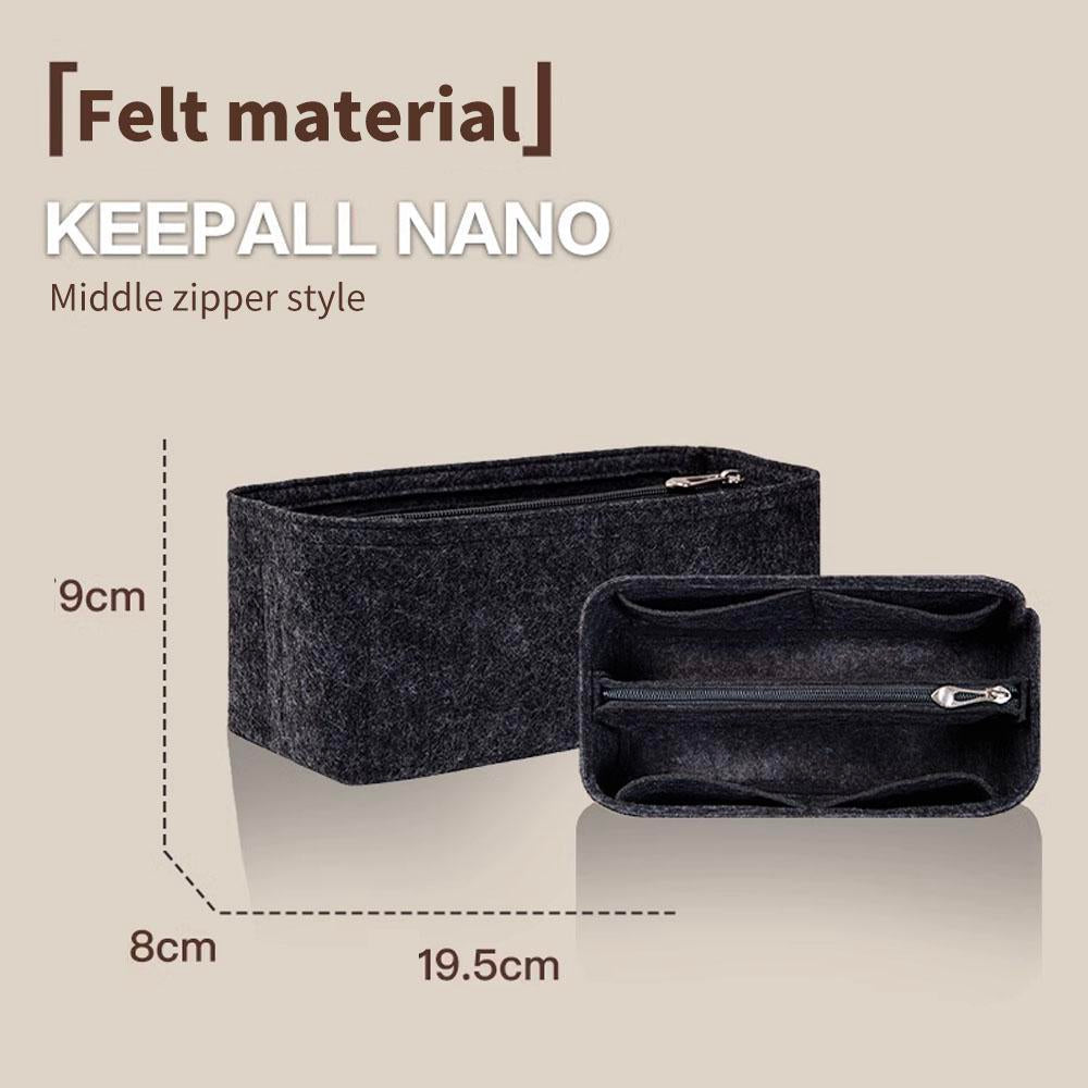 For "LV City Keepall Nano bag Bag Insert Organizer, Purse Insert Organizer, Bag Shaper, Bag Liner