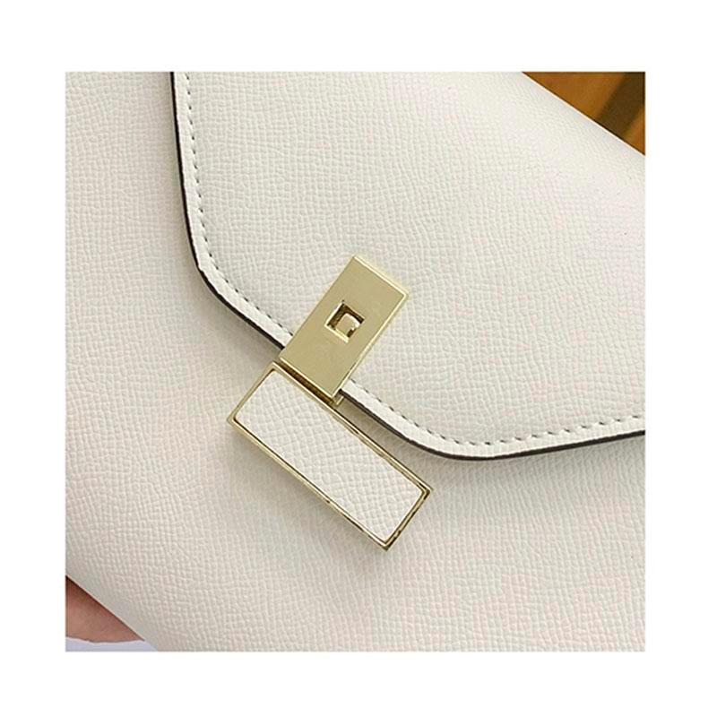 Premium hand bill shoulder crossbody small square bag |  Flap Top Handle handbag
