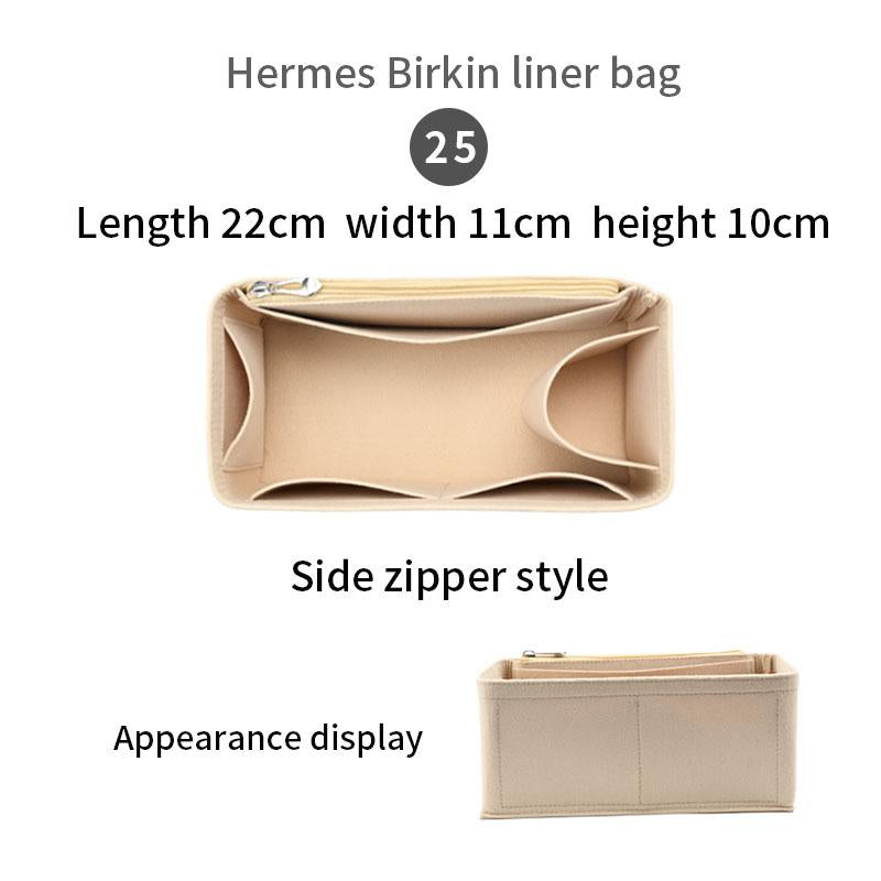 For Hermes Birkin bag 25 30 35 Bag Insert Organizer, Purse Insert Organizer, Bag Shaper, Bag Liner