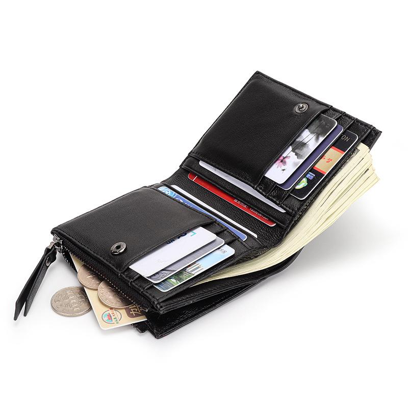 Woven folding multi-function coin wallet card bag