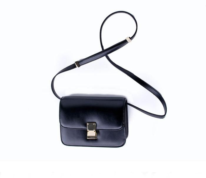 Trendy Shoudler Bags Twist Lock Flap Crossbody Purse | One shoulder crossbody fashion women's small square bag
