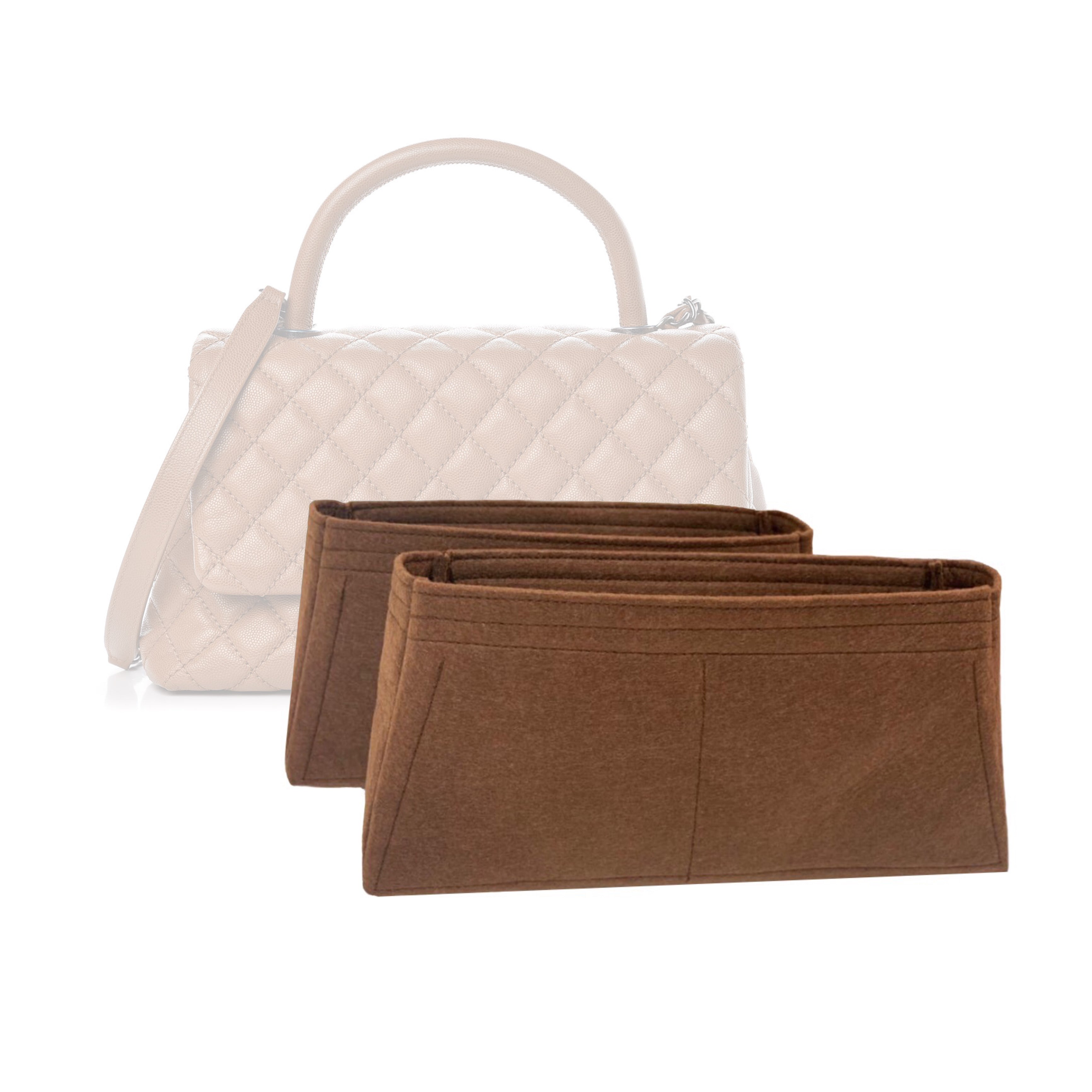 BaginBag | Handbag Organizer For Chanel Coco Handle Bag | Chanel Purse Insert | Bag Liner | Chanel Insert Organizer | Chanel Organizer | Chanel Inner Bag | Luxury bag | Chanel Bag protector | Chanel bag Insert