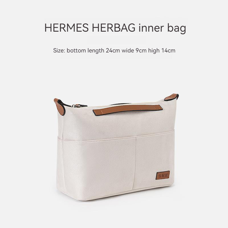 BaginBag® | Handbag Organizer For Hermes Herbag 31 39 bag | Purse Insert  | purse insert organizer |  Hermes Organizer Purse | Tote Bag  Organizer | Bag Organizer | Tote Insert bag |  travel bag organizer | Purse Organization