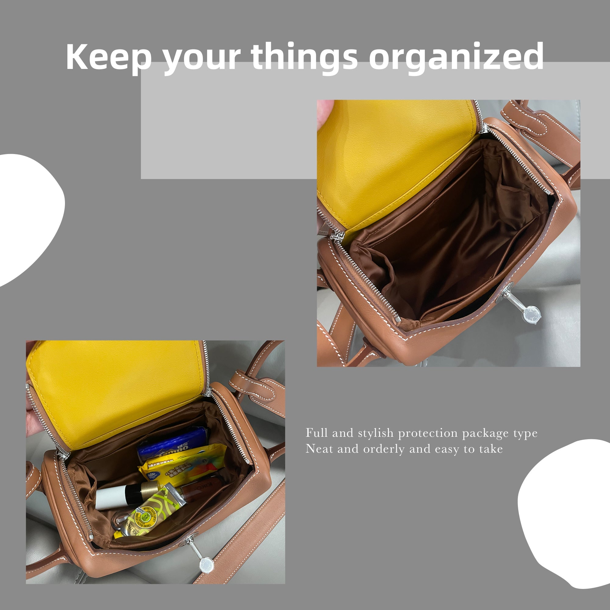 BaginBag® | Handbag Organizer For Hermes Lindy 19/26/30/34 Bags | Purse Insert  | purse insert organizer |  Hermes Organizer Purse | Tote Bag  Organizer | Bag Organizer | Tote Insert bag |  travel bag organizer | Purse Organization