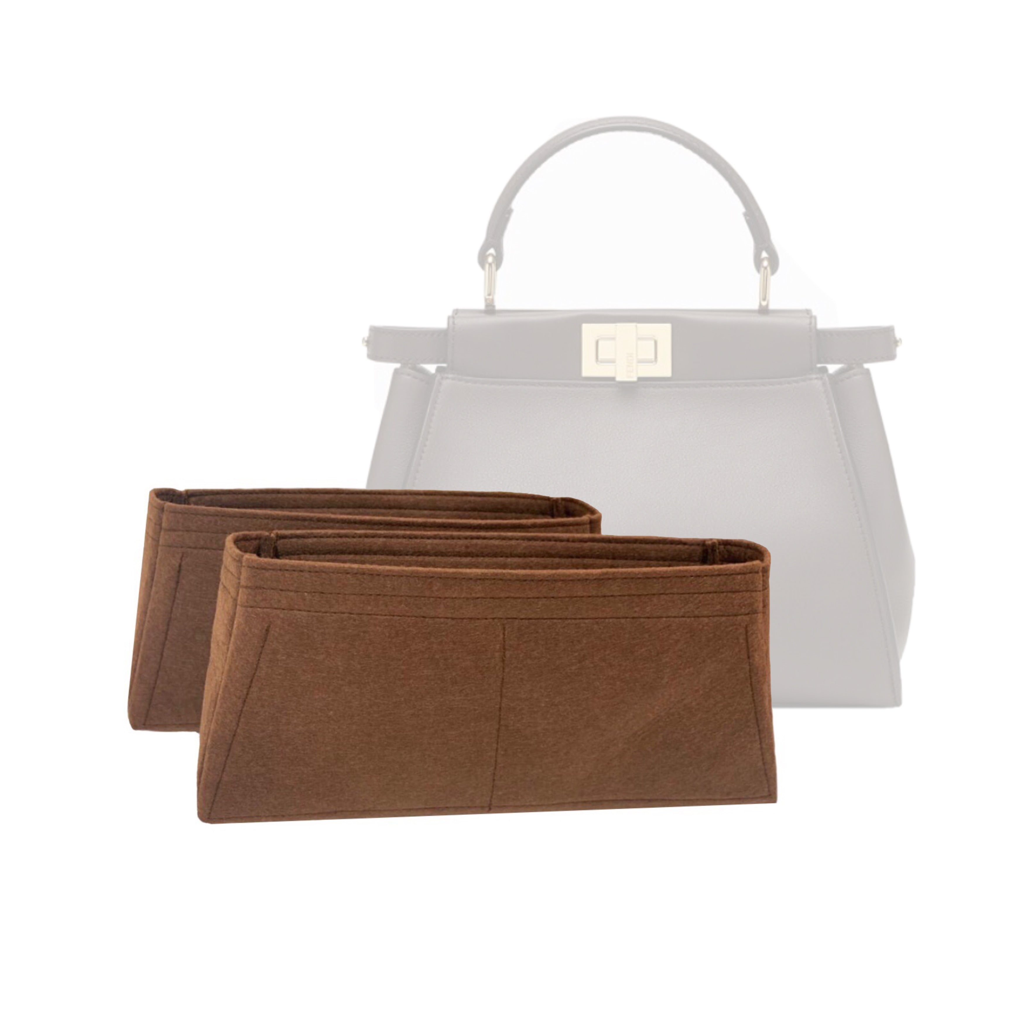 BaginBag® | Handbag Organizer For Fendi Peekaboo Iconic Essentially Bag | Fendi Purse Insert | Bag Liner | Fendi Insert Organizer | Fendi Tote  Organizer | Bag Organizer | Luxury bag | Fendi Bag protector |  Fendi Tote Insert | Fendi Inner Bag
