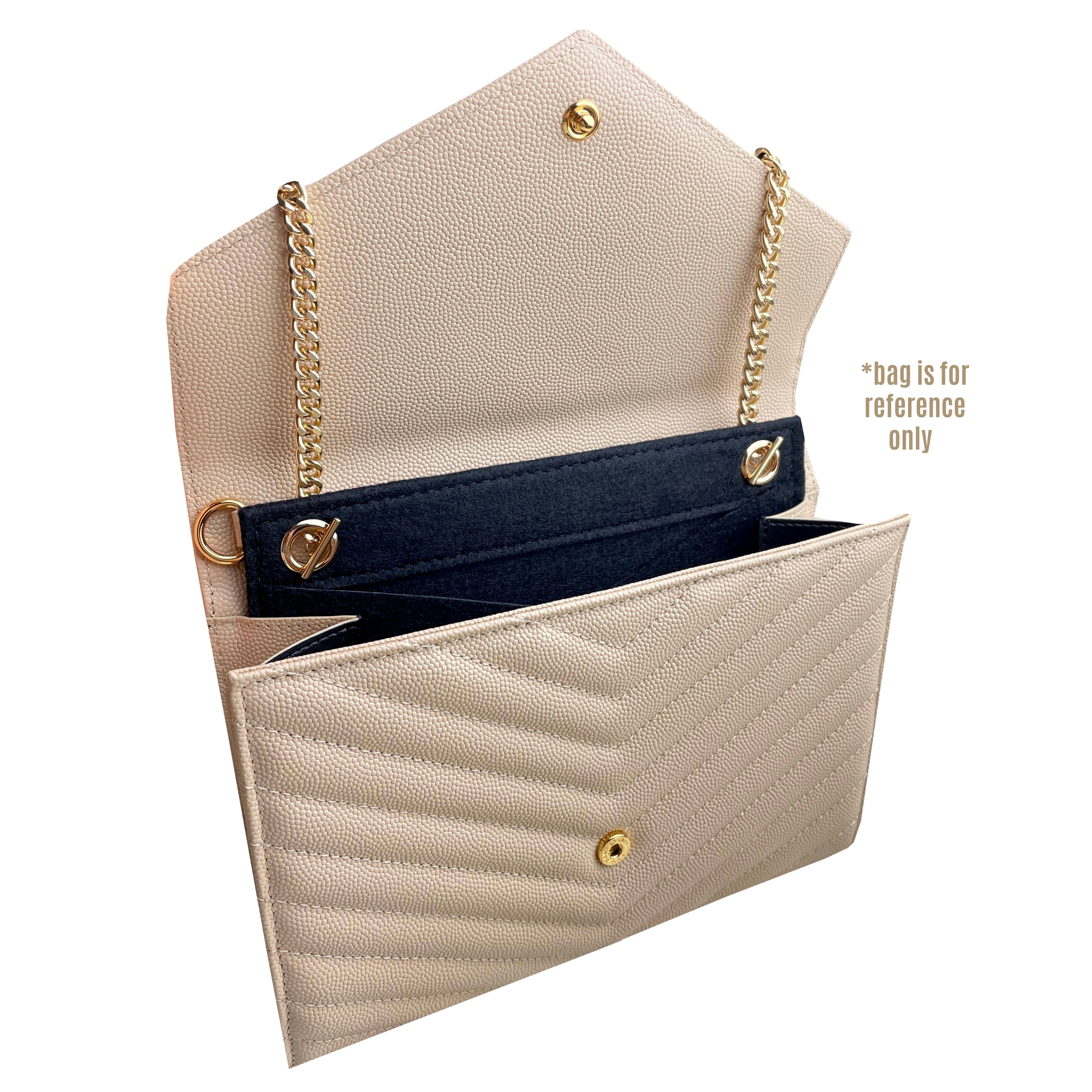 Conversion Kit for Small Envelope Wallet | Accessory for YSL Swing | Yves Saint Laurent Strap | clutch ysl | YSL Handbag Strap | Bag Insert Organizer | YSL Swing Strap | Luxury Bag Accessory | Bag Protector”