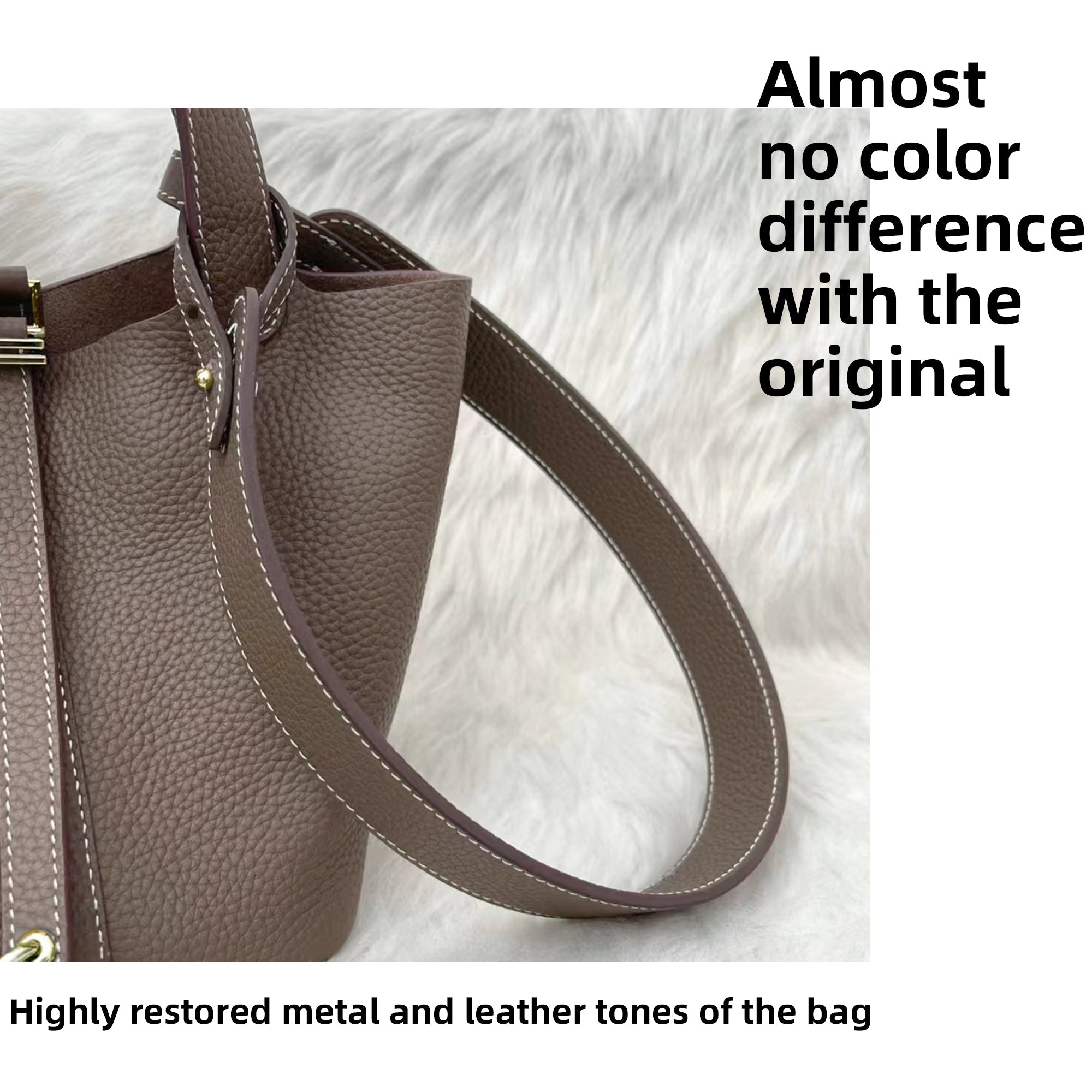 Baginbag | TC Leather | Shoulder Strap | Hermes Picotin | Lindy | Evelyne | Gift Box | Handmade | DIY Purse Strap | Replaceable | Crossbody Bag Strap