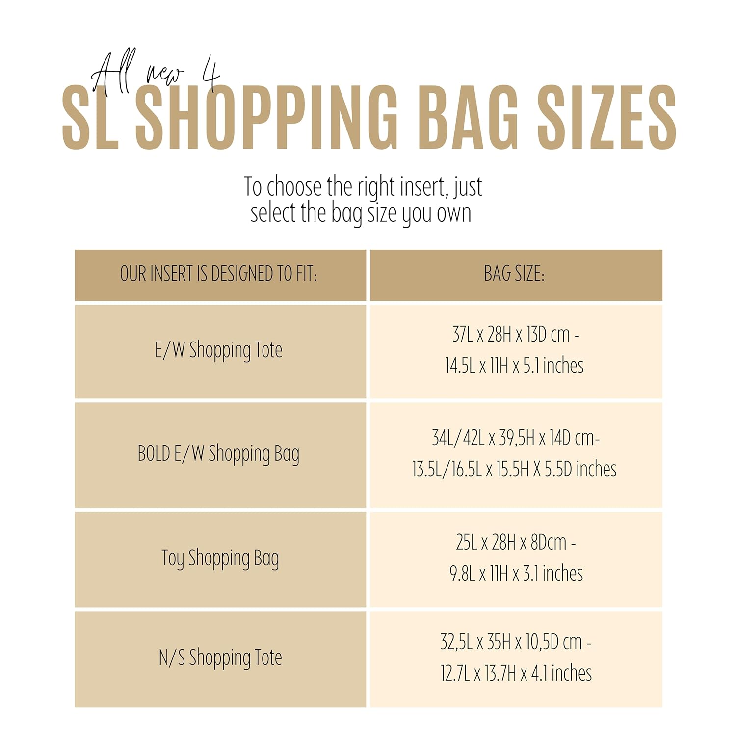 BaginBag | Handbag Organizer For YSL East West Tote Organizer Bag | YSL Purse Insert  | Bag Liner | YSL Insert Organizer | YSL Organizer | Bag Organizer | Luxury bag |  Bag protector | YSL Insert |