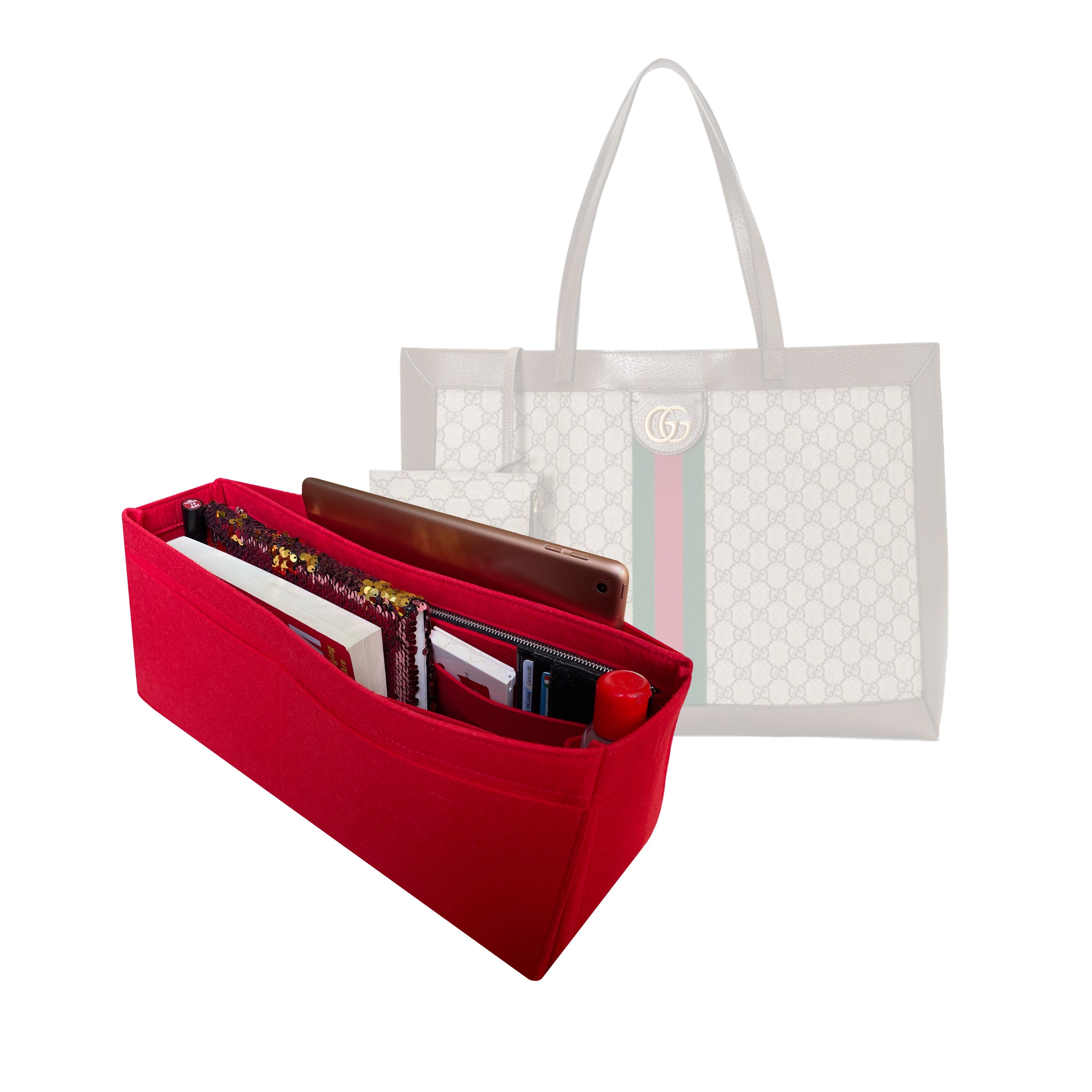 BaginBag | Handbag Organizer For Gucci GG Ophidia Soft Medium Tote bag | Designer Purse Insert  | Bag Liner | Bag Insert Organizer | Gucci Organizer | Bag Organizer | Luxury bag |  Bag protector