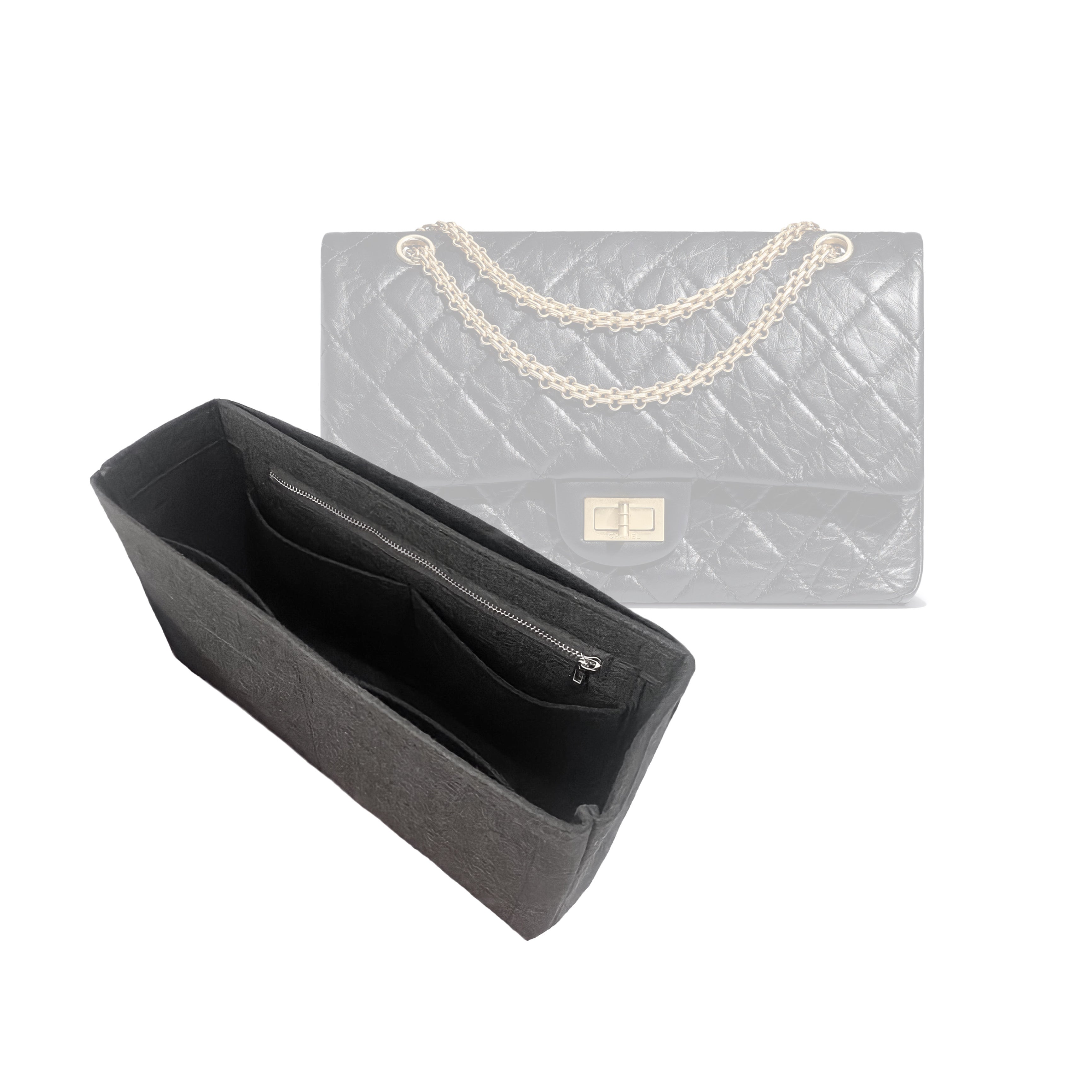 BaginBag | Handbag Organizer For Chanel Reissue 2.55 bag | Chanel Purse Insert | Bag Liner | Chanel Insert Organizer | Chanel Organizer | Chanel Inner Bag | Luxury bag | Chanel Bag protector | Chanel bag Insert