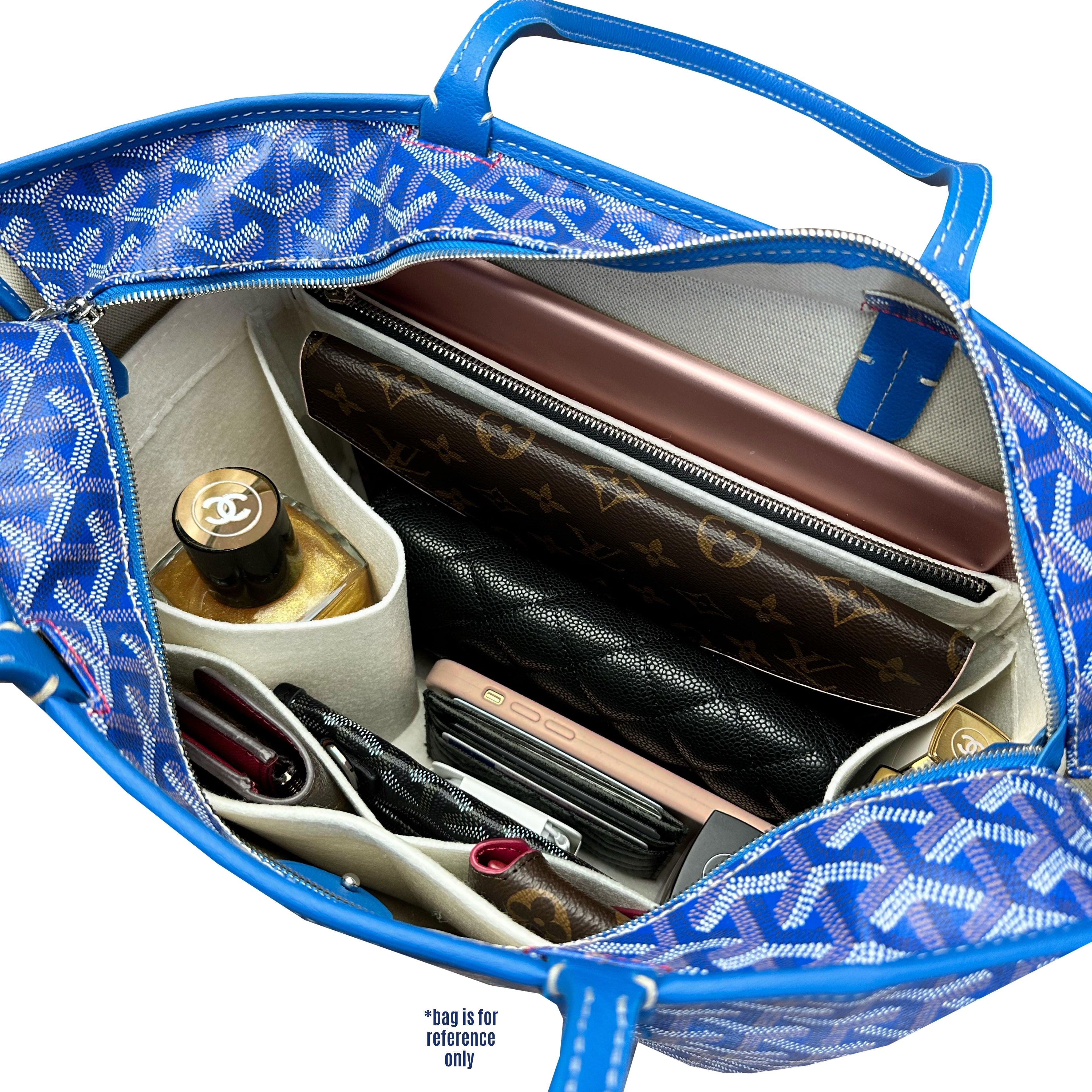BaginBg | Handbag Organizer for Goyard Artois PM MM bag | Goyard Purse Insert  | Goyard Bag Organizer | Bag Liner | Goyard Insert Organizer | Tote bag organizer  | Goyard Organizer | Purse Insert | Goyard Inner Bag | go st louis | goyard pouch