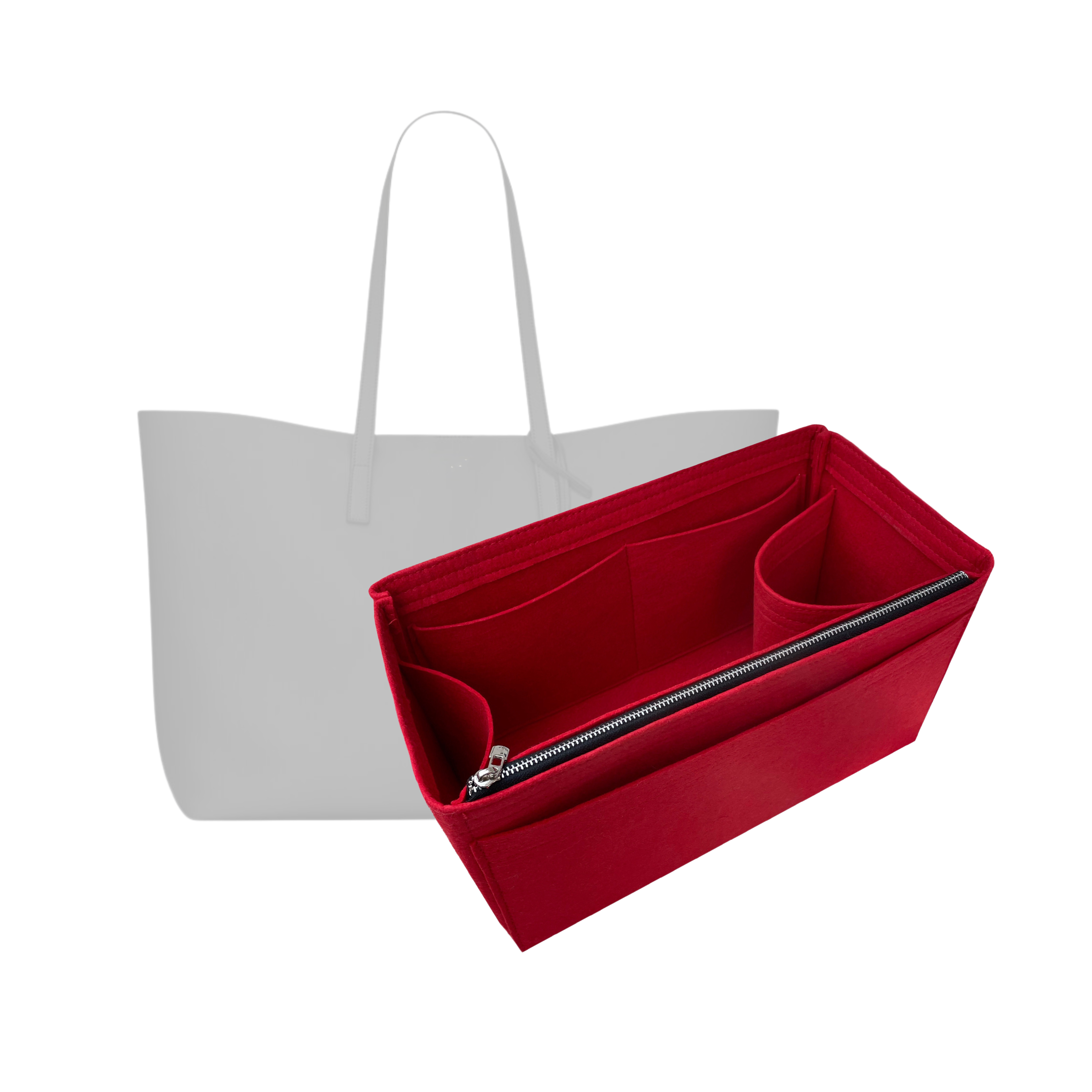 BaginBag | Handbag Organizer For YSL SL Shopping Tote Bag | Designer Purse Insert  | Bag Liner | Bag Insert Organizer | YSL Organizer | Bag Organizer | Luxury bag |  Bag protector | YSL Insert | Yves Saint Laurent bag