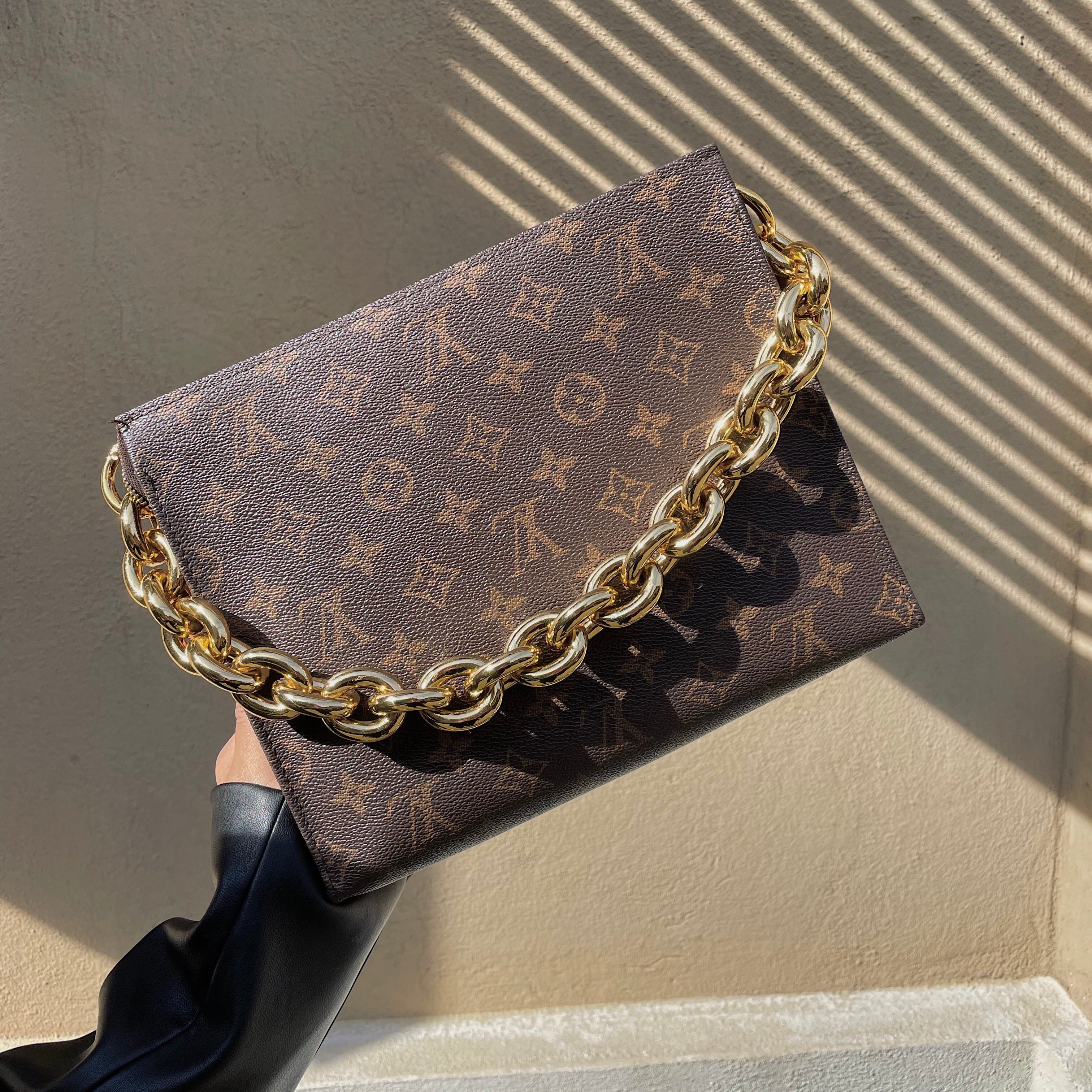 BaginBag | Accessory For Louis Vuitton Rounded Chain - Tracolla 45cm | Louis Vuitton Strap | lv  Tracolla accessoires | Handbag Strap | Bag Insert Organizer | LV Strap Bag | Luxury Bag Accessory | Bag Protector | LV Shoulder Strap