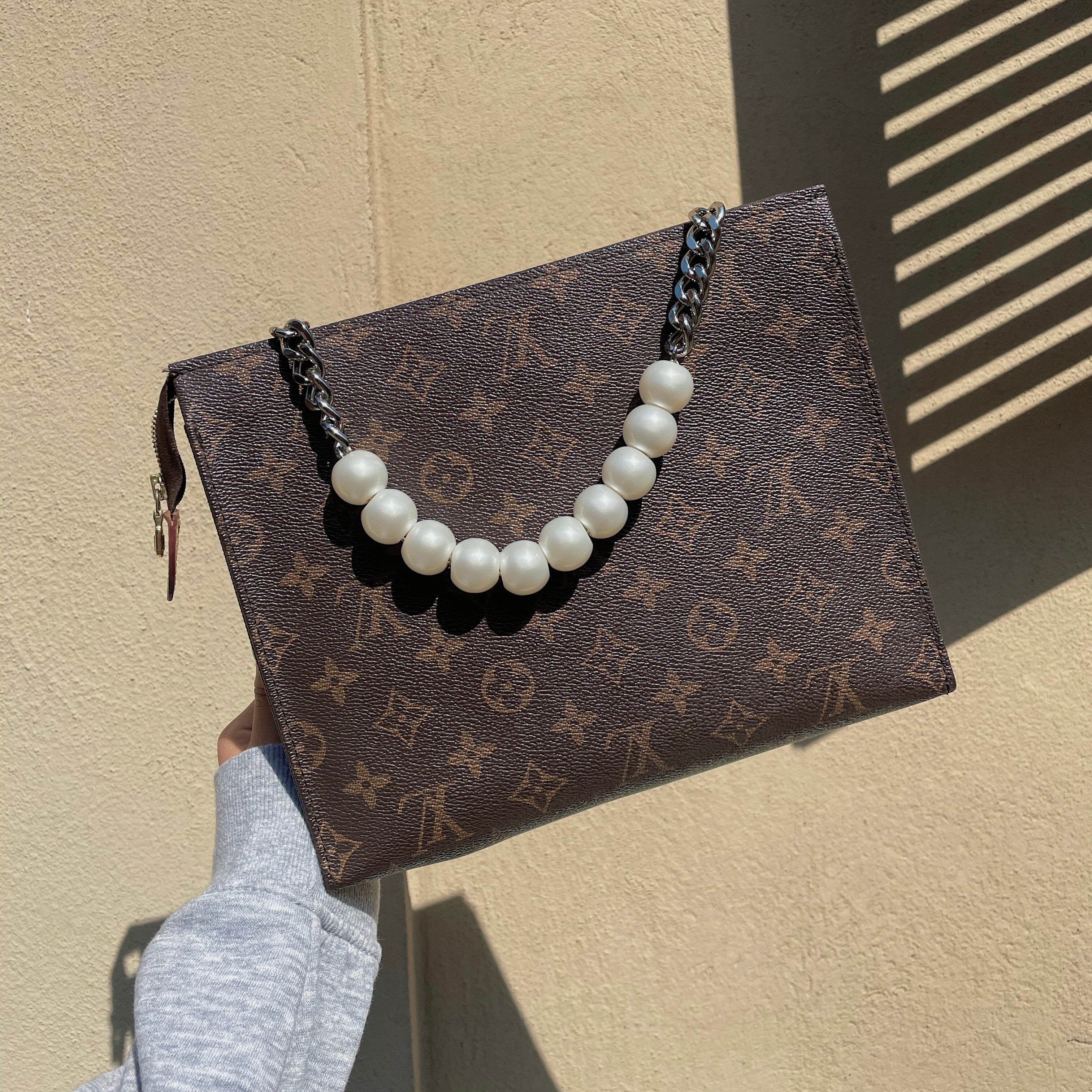 BaginBag | Accessory For Louis Vuitton Pearl Chain | Louis Vuitton Strap | LV Purse Insert | Handbag Strap | Bag Insert Organizer | LV Strap Bag | lv Bag Accessory | Bag Protector | LV Shoulder Strap