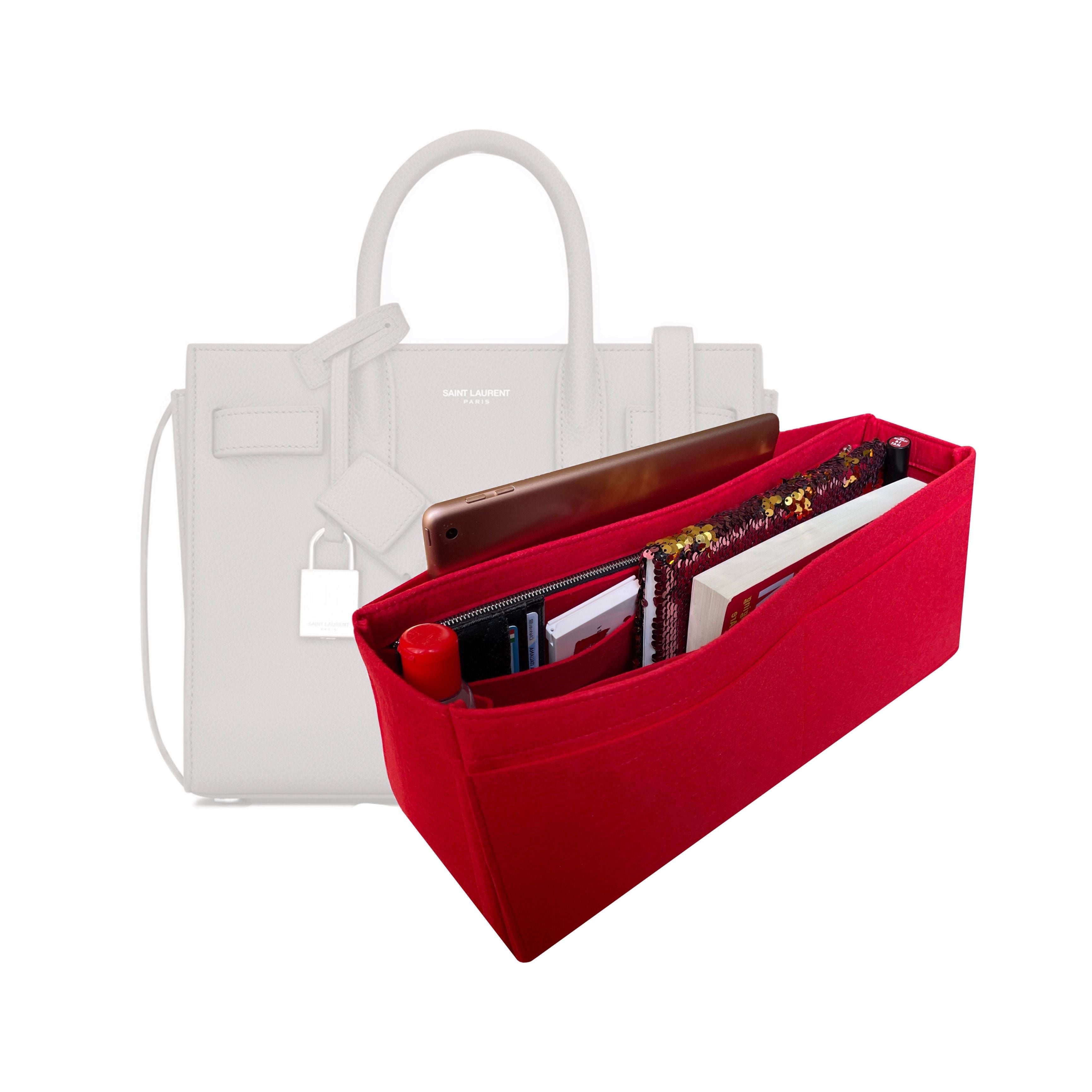 BaginBag | Handbag Organizer For YSL for Sac de Jour Bag | YSL Purse Insert  | Bag Liner | YSL Insert Organizer | YSL Organizer | Bag Organizer | Luxury bag |  Bag protector | YSL Insert |