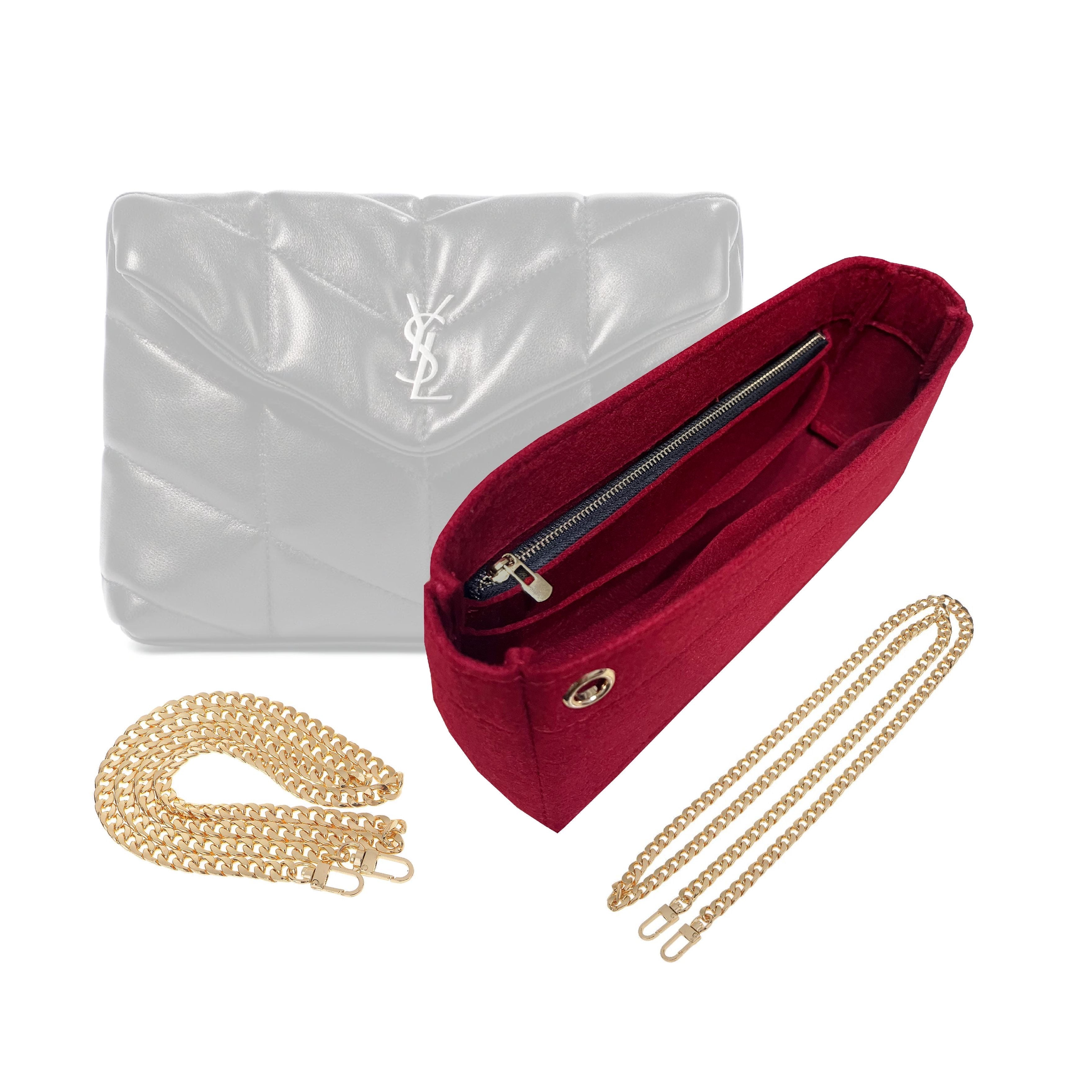 BaginBag | Handbag Organizer For YSL LouLou Puffer Small Pouch Bag | Designer Purse Insert  | Bag Liner | Bag Insert Organizer | YSL Organizer | Bag Organizer | Luxury bag |  Bag protector | YSL Insert |
