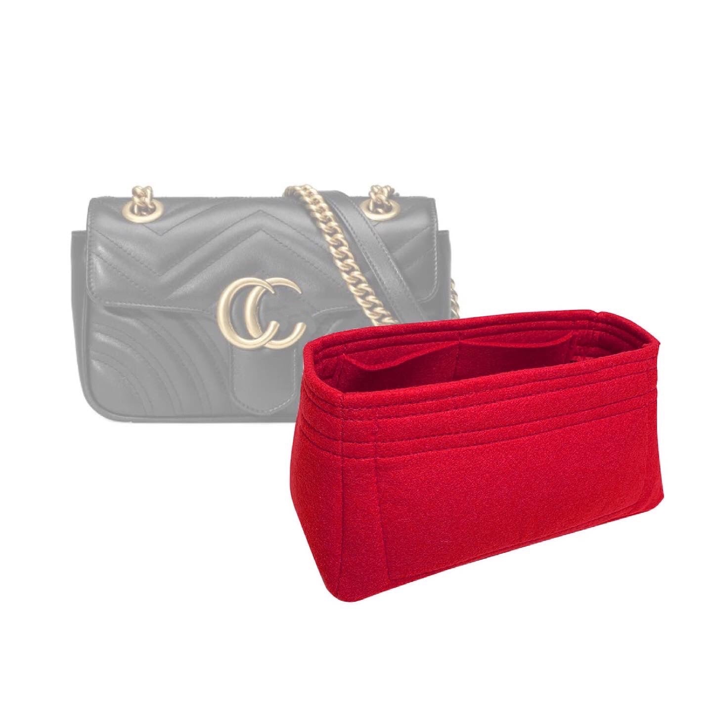 BaginBag | Handbag Organizer For Gucci GG  Marmont Mini size Bag | Designer Purse Insert  | Bag Liner | Bag Insert Organizer | Gucci Organizer | Bag Organizer | Luxury bag |  Bag protector | Gucci Insert