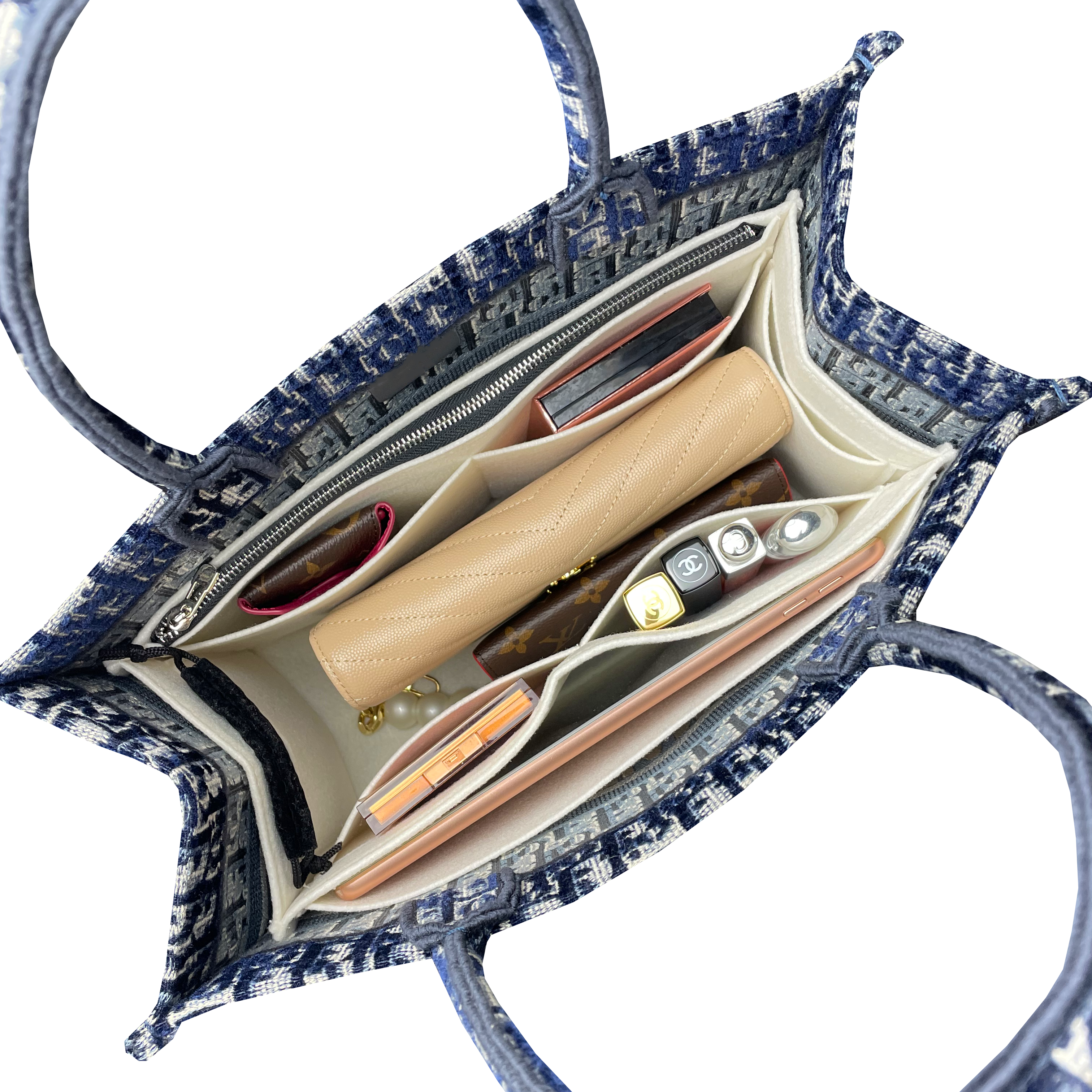BaginBag | Handbag Organizer For Christian Dior Book Tote Bag | Dior Purse Insert  | Bag Liner | Dior Insert Organizer | Dior Organizer | Bag Organizer | Luxury bag | Dior Bag protector | Dior Insert | Dior Inner Bag