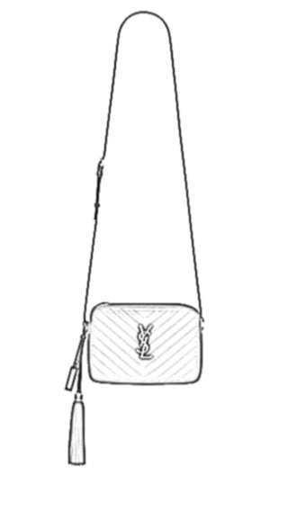 Handbag Organizer For YSL Lou Camera Bag| Designer Purse Insert  | Bag Liner | Bag Insert Organizer | YSL Organizer | Bag Organizer | Luxury bag |  Bag protector | clutch ysI insert