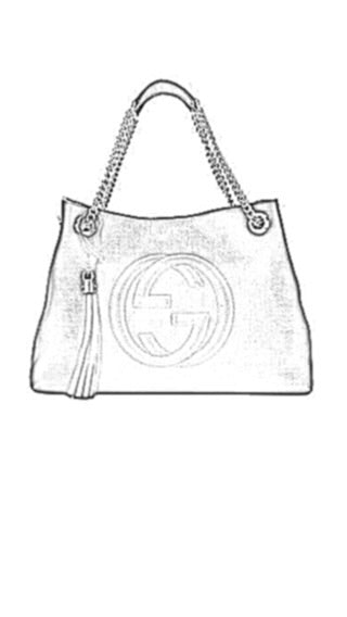 Handbag Organizer For Gucci soho tote bag | Designer Purse Insert  | Bag Liner | Bag Insert Organizer | Gucci Organizer | Bag Organizer | Luxury bag |  Bag protector