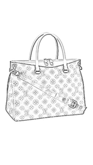 BaginBag® | Handbag Organizer For Louis Vuitton Pallas Bags | LV Purse Insert  | purse insert organizer | LV Organizer Purse | LV Tote Bag Organizer | Bag Organizer | Tote bag organizer | organiser inserts for handbags | bag organizer insert