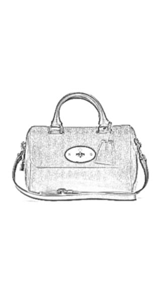 Handbag Organizer for Small Del Rey Mulberry bag | Designer Purse Insert  | Bag Liner | Bag Insert Organizer | Mulberry Organizer | Bag Organizer | Luxury bag |  Bag protector