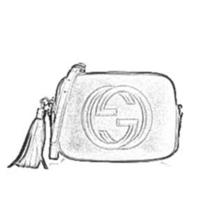 Handbag Organizer For Gucci Soho Disco  bag | Designer Purse Insert  | Bag Liner | Bag Insert Organizer | Gucci Organizer | Bag Organizer | Luxury bag |  Bag protector