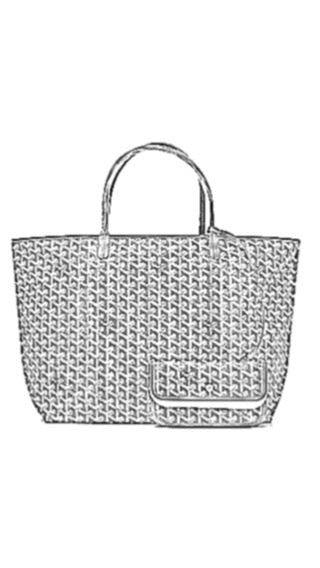 BaginBag® | Handbag Organizer for Handbag Organizer for Goyard PM GM bag | Goyard Purse Insert  | Goyard Bag Organizer | Bag Liner | Goyard Insert Organizer | Tote bag organizer  | Purse Insert | Goyard Inner Bag | go st louis | goyard pouch