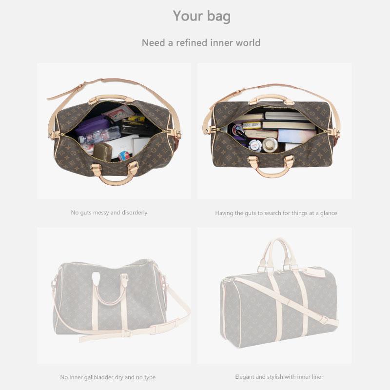 BaginBag® | Handbag Organizer For Louis Vuitton Keepall Bags | LV Purse Insert | purse insert organizer | LV Organizer Purse | LV Tote Bag Organizer | Bag Organizer | Tote bag organizer | Organizer inserts for handbags | bag Organizer insert