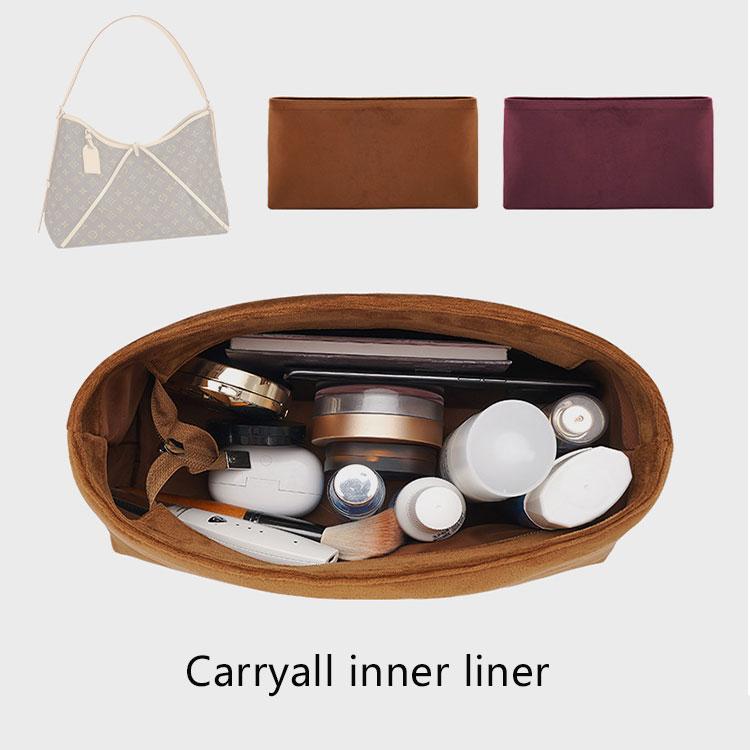 For "Lv Carrya**" Bag Insert Organizer, Purse Insert Organizer, Bag Shaper, Bag Liner